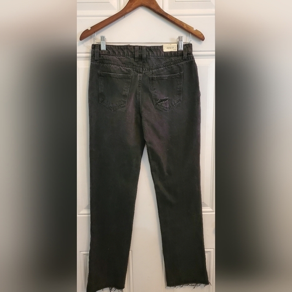 BAN.JARA Black Demin Jeans Mid Rise size 3/25. - Picture 6 of 9